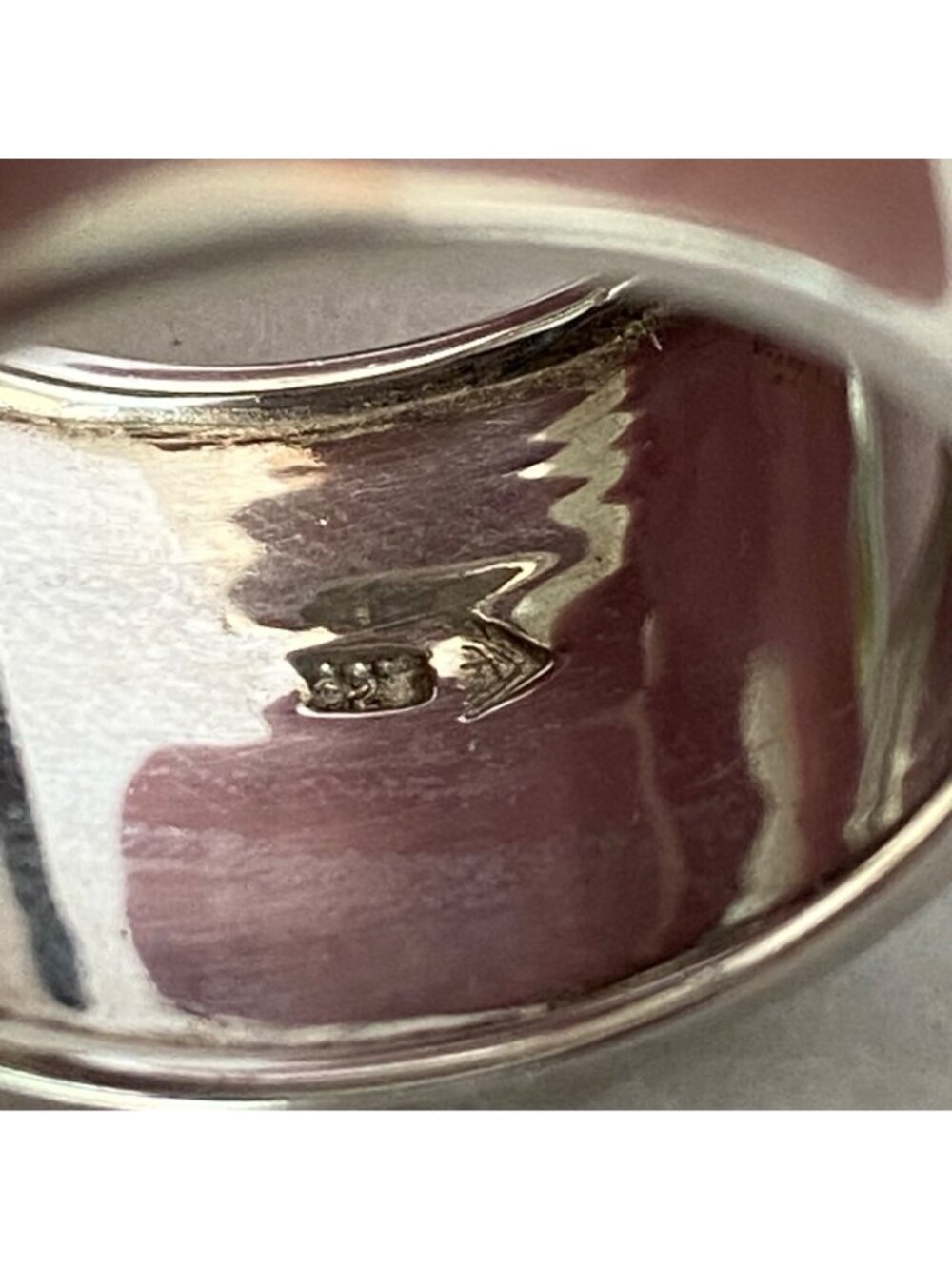 Silpada Sterling Silver 925 Polished Wide Band Cuff Cigar Ring Sz 7.25 - Picture 9 of 16